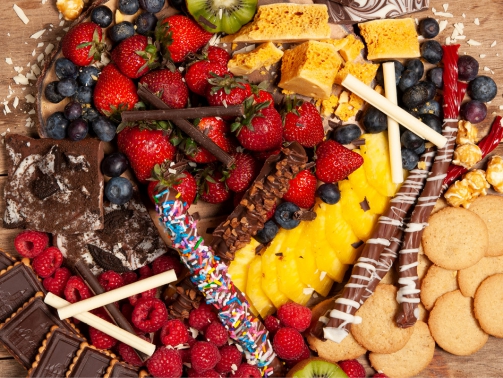 Dessert charcuterie is not only stunning, it's delicious as well! We use unique Alberta products as well as traditional favourites.